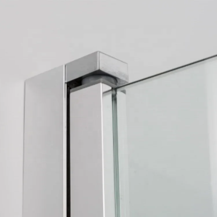 Exceed 2025 Retractable Double Open Accordion Glass Shower Door