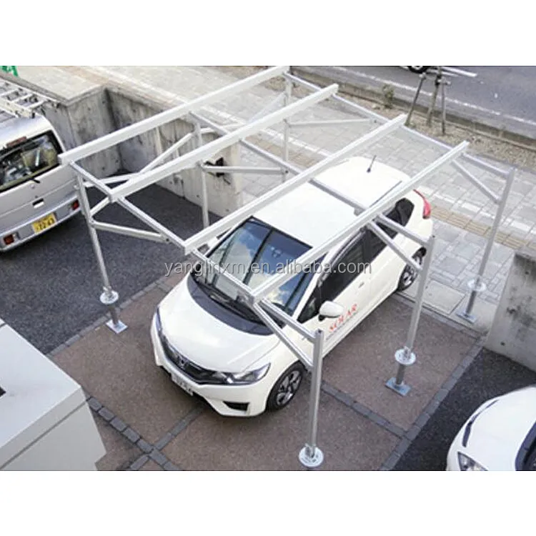 Adjustable Solar Panel System Mounting Solar Carports