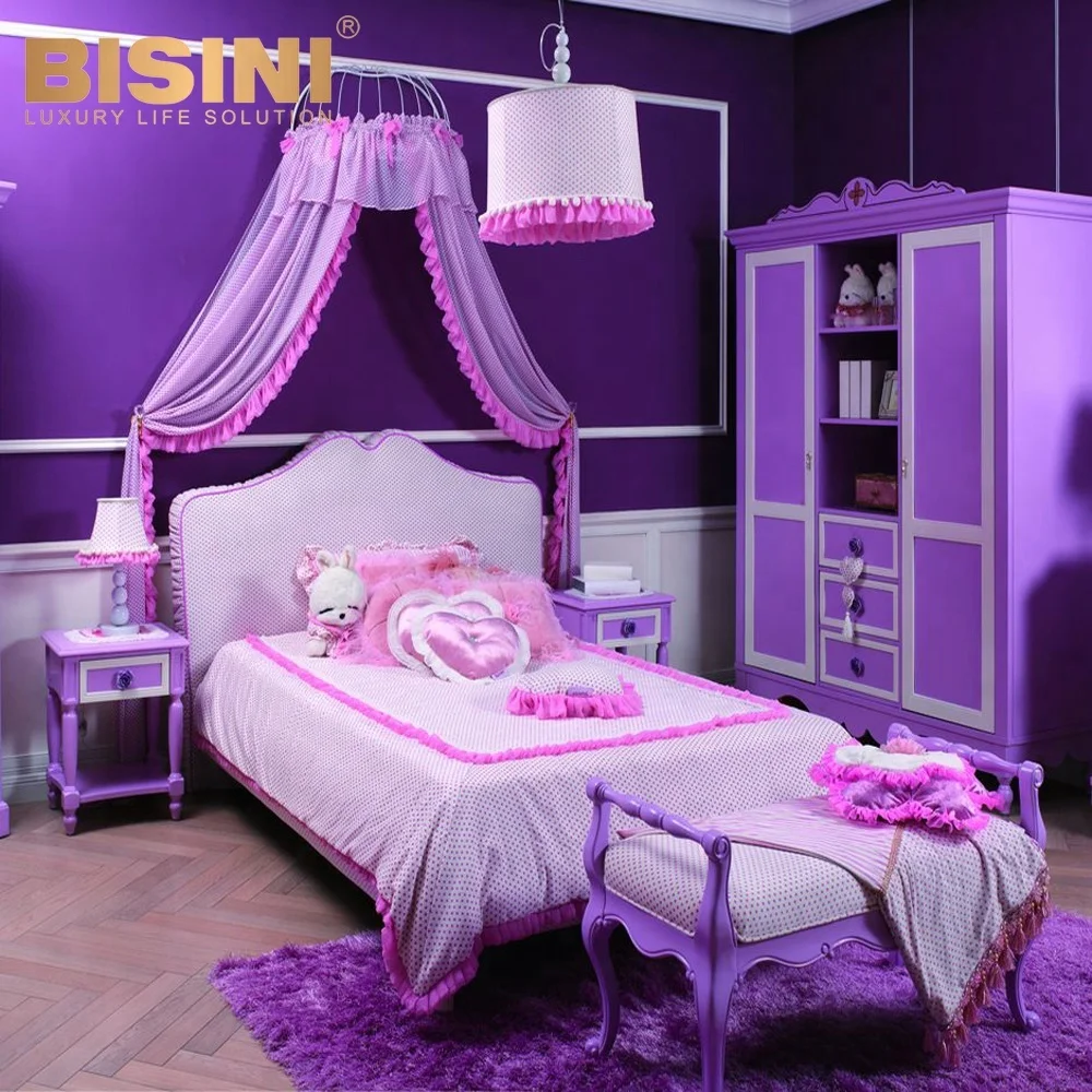 Bisini Modern Style Purple Kid Bed With Children Wooden Kids Bedroom Furniture Bf07 70173 View Children Wooden Bed Bisini Product Details From Zhaoqing Bisini Furniture And Decoration Co Ltd On Alibaba Com