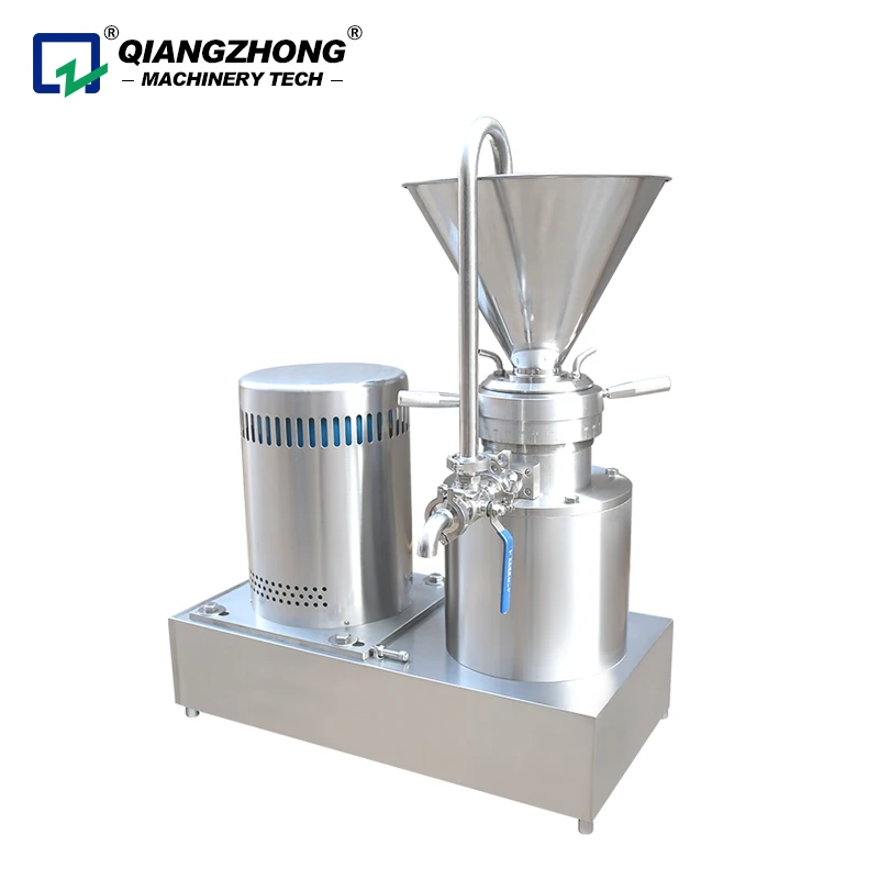 Industrial Small Grinding Colloid Mill Almond Nuts Paste Peanut Butter Making Machine