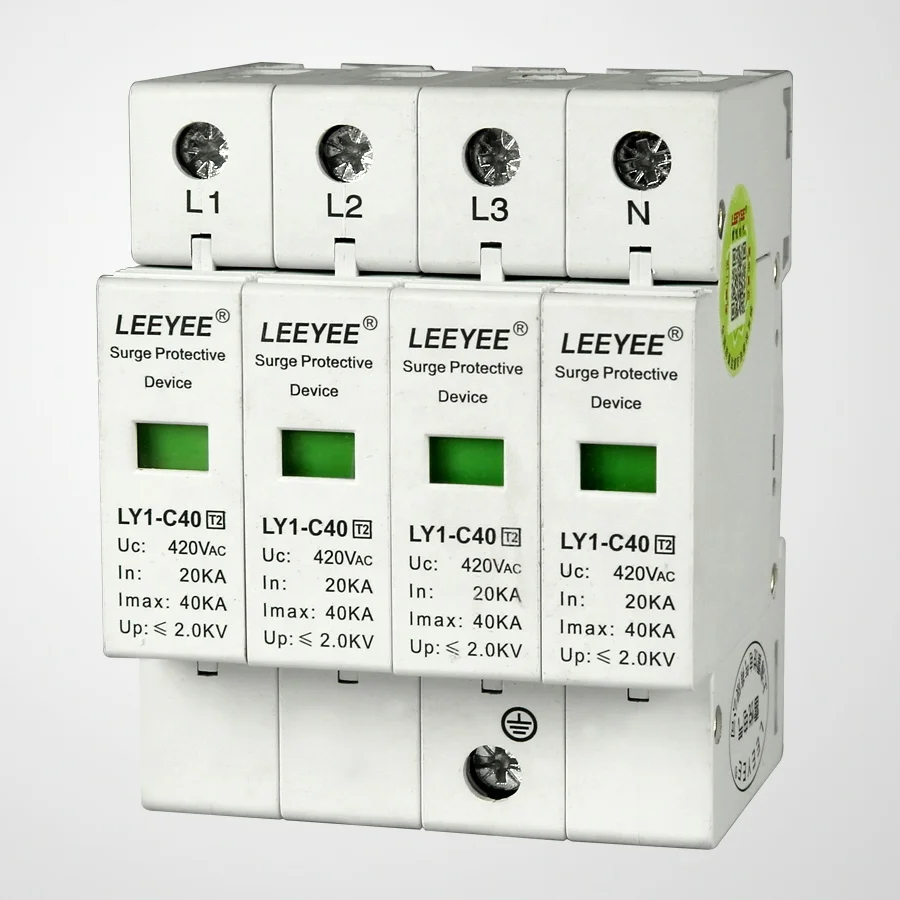 Устройство от перенапряжения. Surge Protector lu1 c40. Ly1-40c. Surge Protective device схема подключения. ABB Surge Protective device схема подключения.