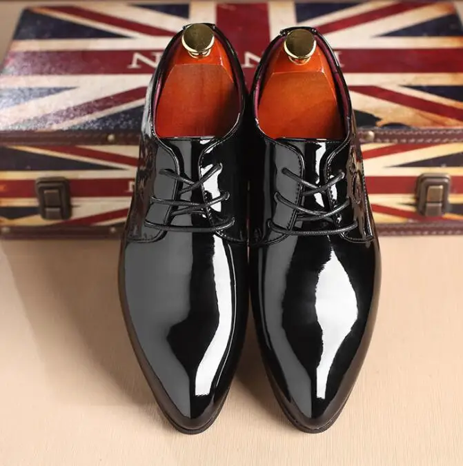 
Up-0453r; Сезон весна-лето; Мужская модельная обувь из модного кожзаменителя; Модельные туфли 