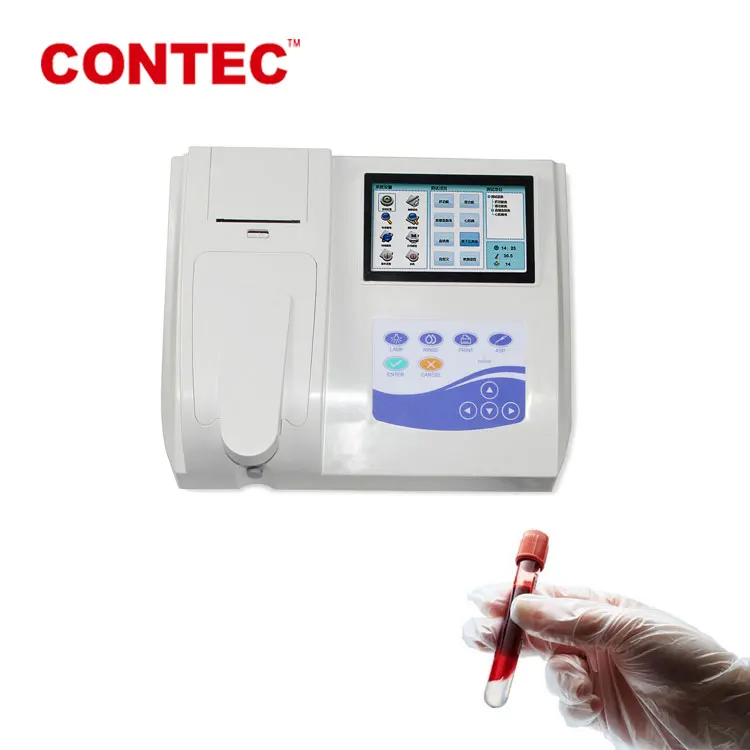 Медицинская Машина для анализа крови Contec bc300, полуавтоматический биохимический анализатор, Биохимический прибор