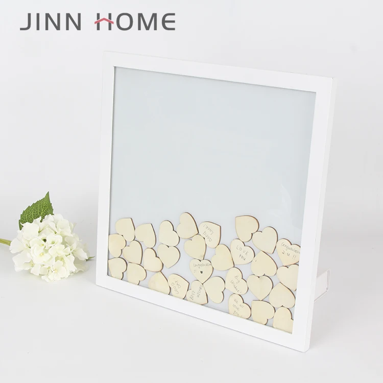 Деревянная Гостевая книга в деревенском стиле, коробка с откидной крышкой, знак в форме сердца мистер, миссис, подпись, свадебное украшение, гостевая книга, альтернативная рамка в форме сердца