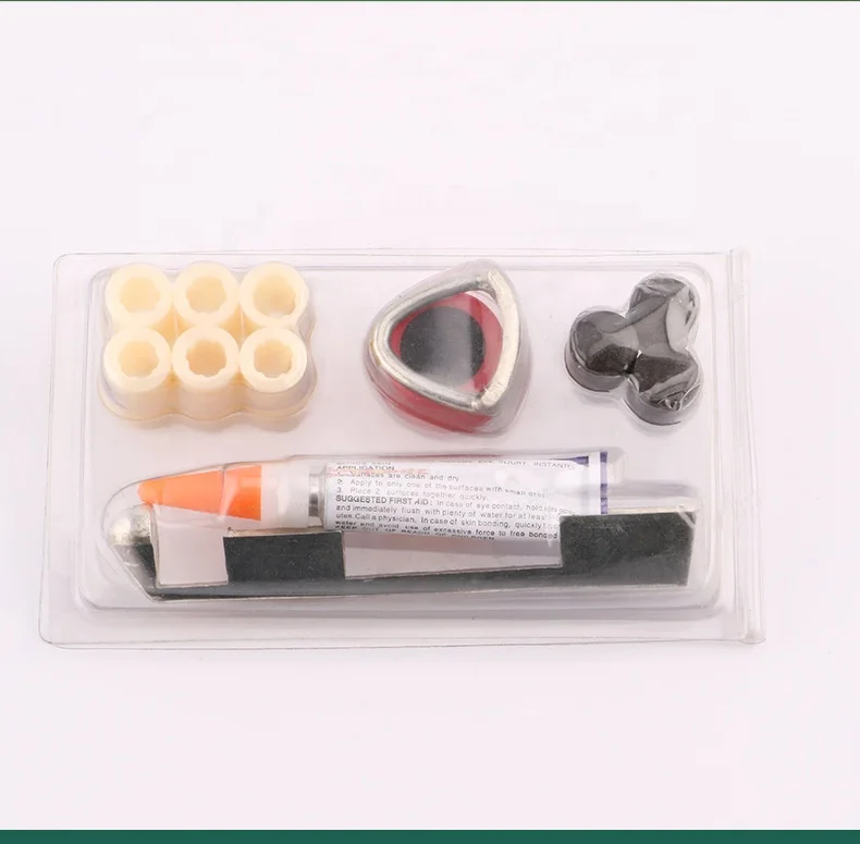 Cue Tip Repairing Tool Set and Billiard Accessory Set Glue Tips Ferrule Including