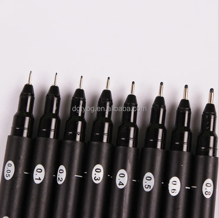 黒のイラスト3d細線描画ペン 高品質のマイクロファインライナーペン シークレットガーデンファインライナーペン7サイズのペン先 Buy 黒 グラフィックマイクロイラスト3d細線描画ペン マイクロ細かいライナーペン シークレットガーデン細かいライナーペン Product On