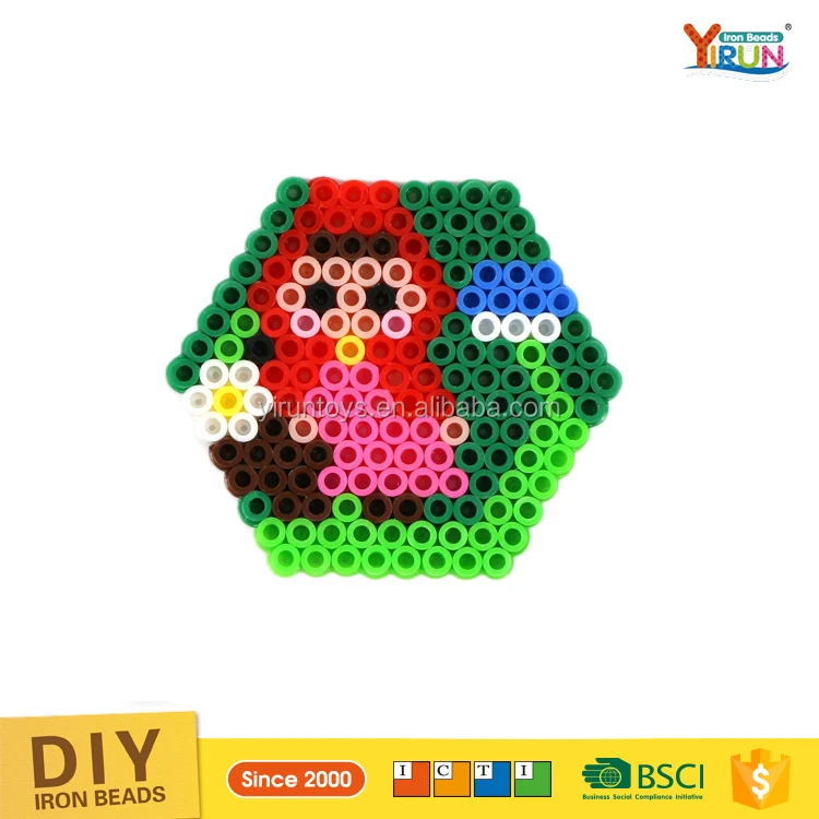 Игрушки Товары для детей DIY Хобби Craft наборы бусин 5 мм Perler бисер Монтессори