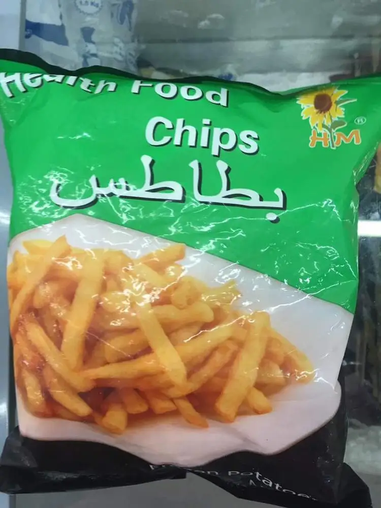 Automatic Banana Frozen French Fries Fresh Potato Crisp Chips Packaging Packing Machine With Nitrogen