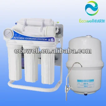 Sistema Filtrazione Acqua Osmosi Inversa 4 Stadi AquaticLife – RO/DI 100 GPD Con Resina A Cambio Colore