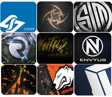 Exclusive design Steelseries QCK Mouse Pad LOL Gaming Virtus.pro Navi Fnatic CLG Origen envyus Titan TSM Team Mice Mat Mousepad