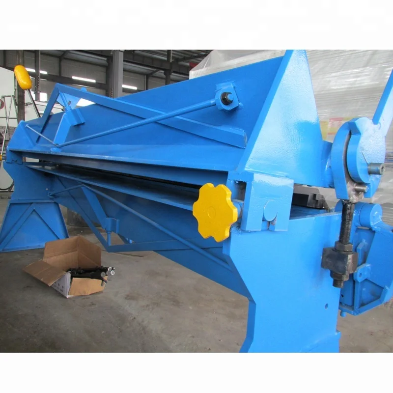 Quality Sheet Hand Mechanical Folder Machine Small Manual Sheet Metal Box and Pan Bending Machine
