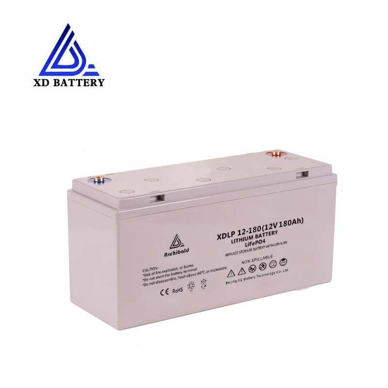 hot sale rechargeable 12v 180ah lithium ion battery for Low speed vehicles system