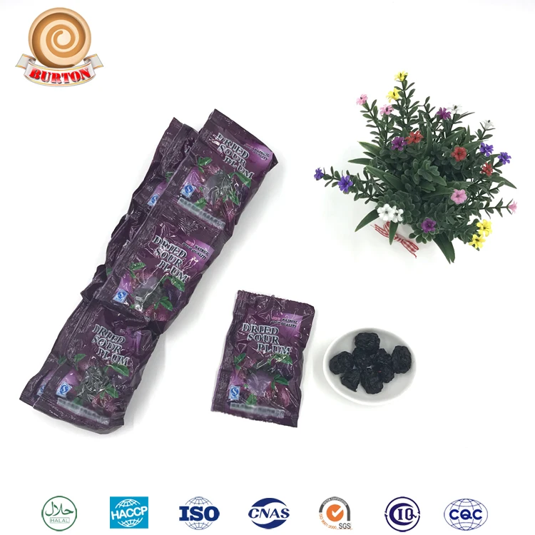 Консервированные кислая черная слива фрукты Китайская слива