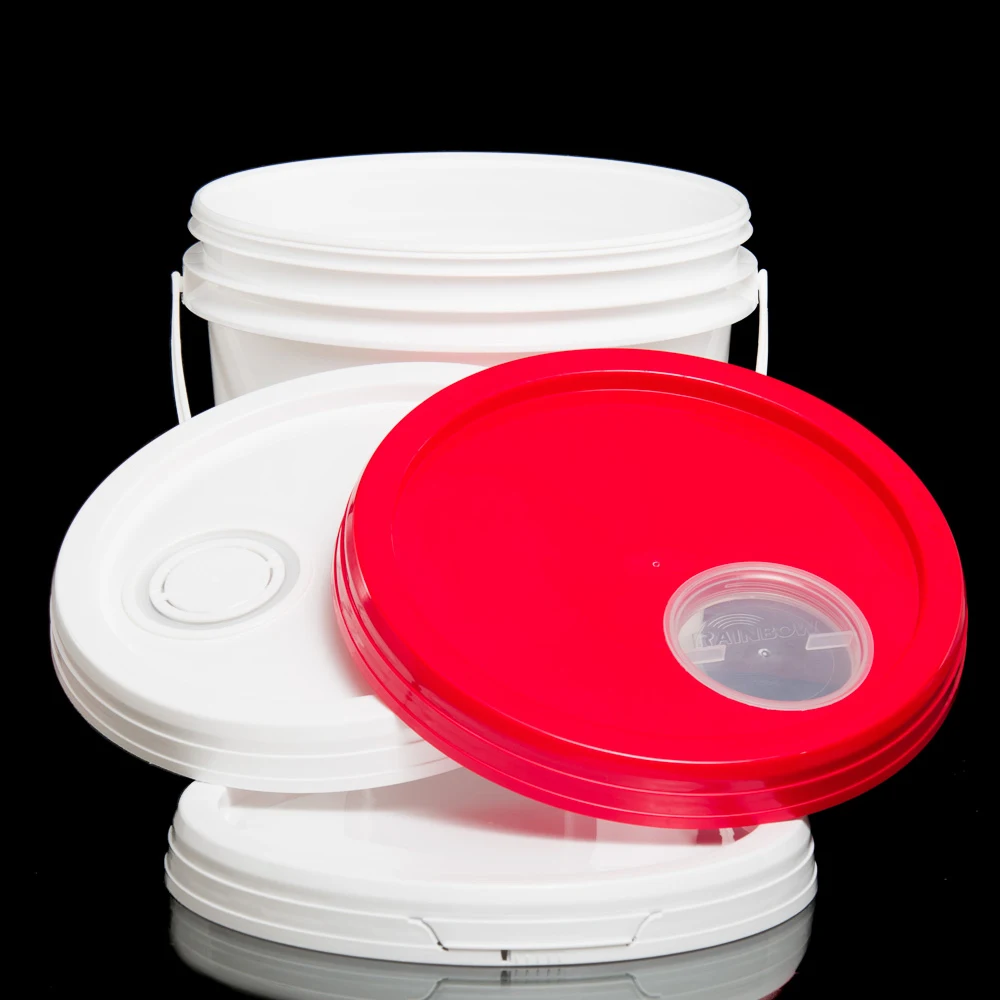 Plastic Round Bucket 8 to 11l Paint TW Water Container Heat Transfer Printing/screen Printing 10 Litters 8 to 11 Liter