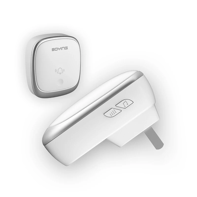 Беспроводной кольцевой дверной звонок со вспышкой uk для людей с нарушением зрения и трудным