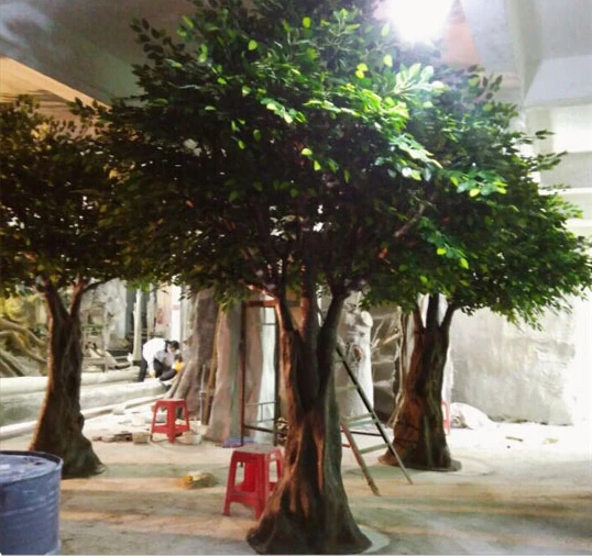 Direktverkauf ab Werk Dekorativer Knstlicher Eichenbaum fr Innen und  Auen, Fiberglas Knstliche Eichenbaumzweige und -bltter| Alibaba.com