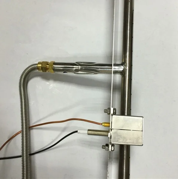 Комплект для линейной системы сковородок с природным газом газовая пожарная система