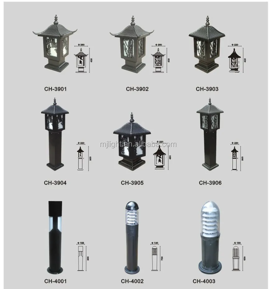 Деревянный светодиодный светильник для газона, 40 см, 15 Вт