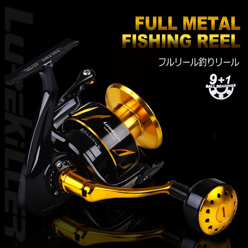 HUNTHOUSE Spinning Reel - 10000 Line Capacity & 9+1 BB