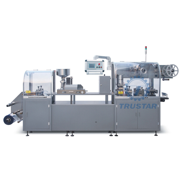 
 Alu/pvc Alu/Alu фармацевтическая Косметическая компактная двойная печатная капсула для пасты в таблетках жидкий крем блистерная упаковочная машина  