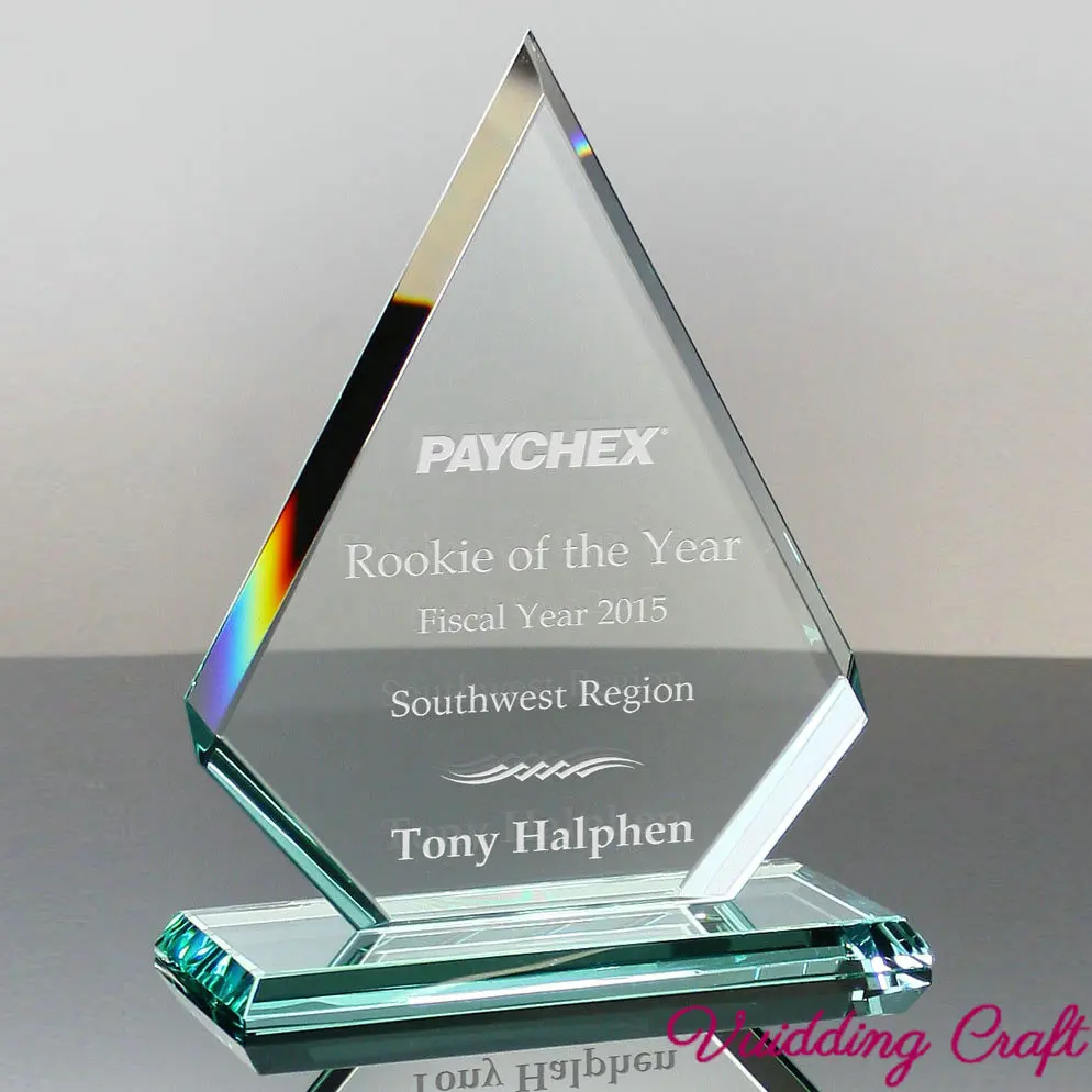 Rookie Of The Year Award Plaque