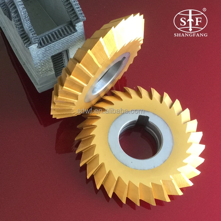 HSS D60mm Single Angle Milling Cutter with 55 Degree