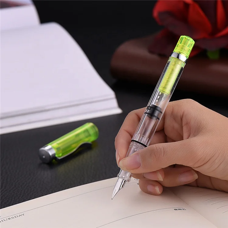 
 Рекламная индивидуальная Высококачественная перьевая ручка из АБС-пластика для школы  