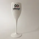 Acrylic Plastic Sparkling Wine Champagne Flute For Wedding Party