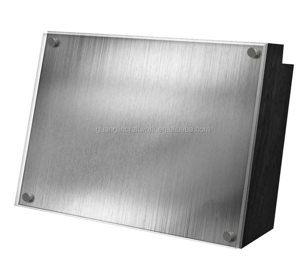 Складной магнитный держатель для ножей из нержавеющей стали и дерева