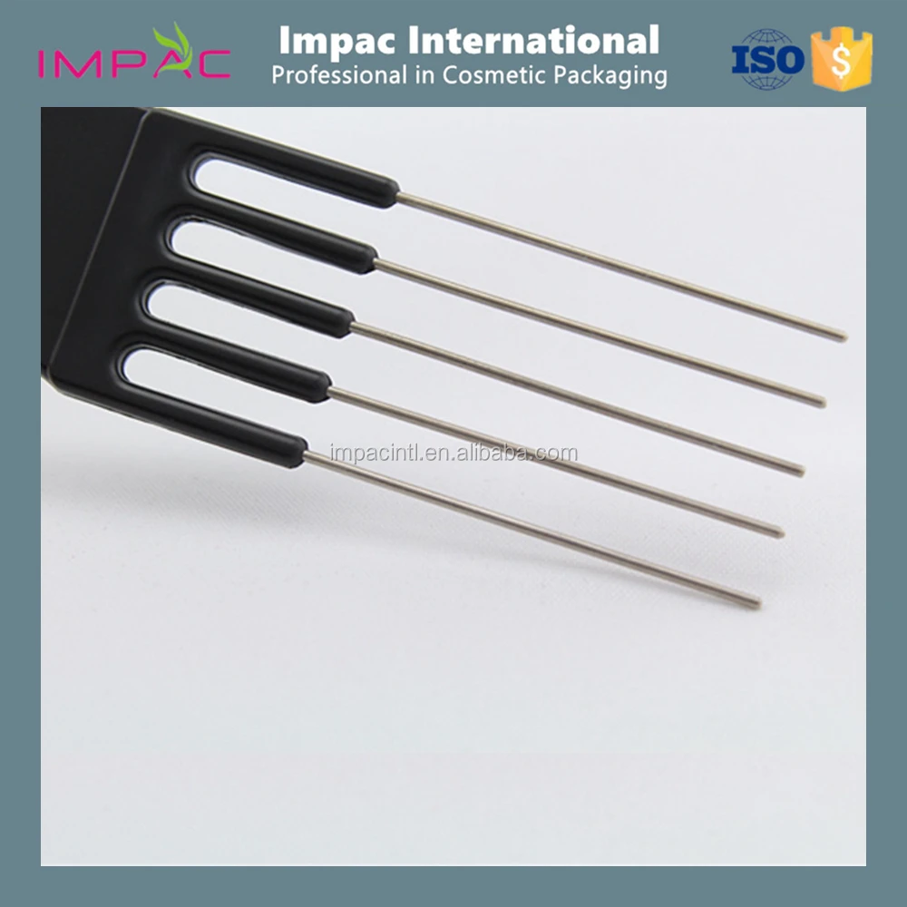 Функциональная Расческа для укладки волос с пятью металлическими иглами набора