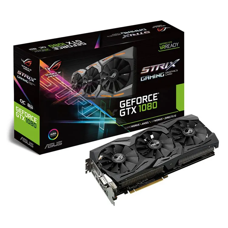Rtx 2080 Gtx 1080 Ti Laptop Card ASUS NVIDIA ROG STRIX GTX1080 O8G