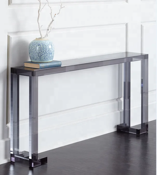 Modern Design Lucite Acrylic Pmma Console Table For Living Room Buy Lucite Console Table