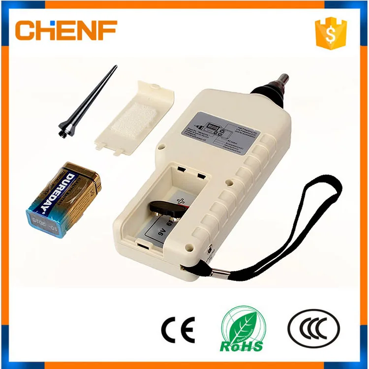 Portable Handheld Digital Vibration Meter CF-63A China Machines with LCD Display 1-Year Warranty