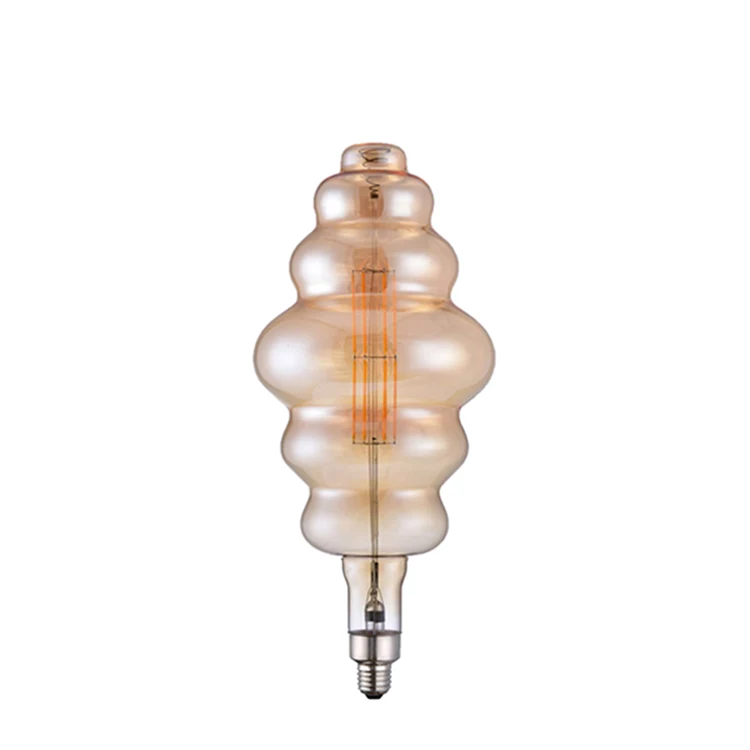 Oversized Led Filament Light Bulb 4w E27 Mushroom Shape Retro BUlb