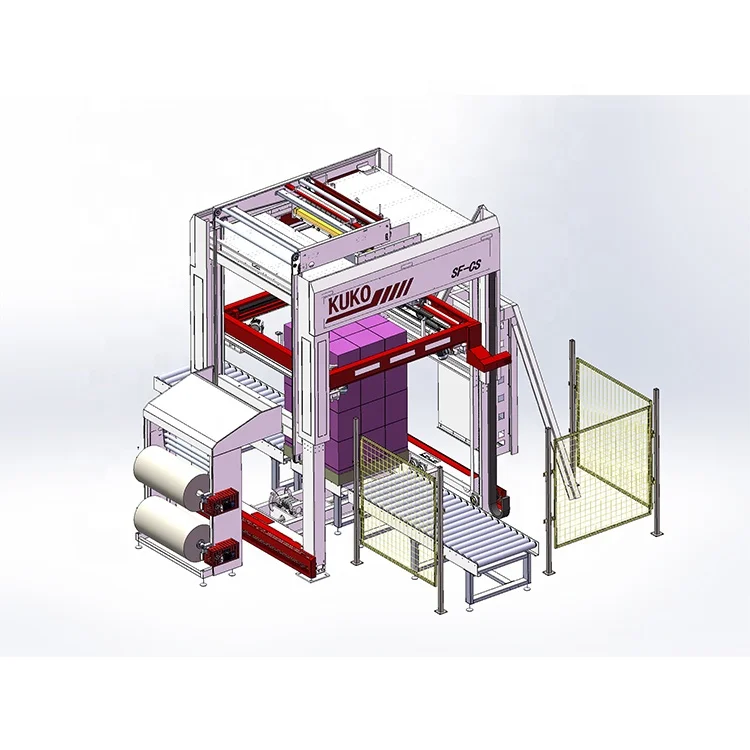 Kuko Cold Stretch Hood Wrapping Machine for Pallet