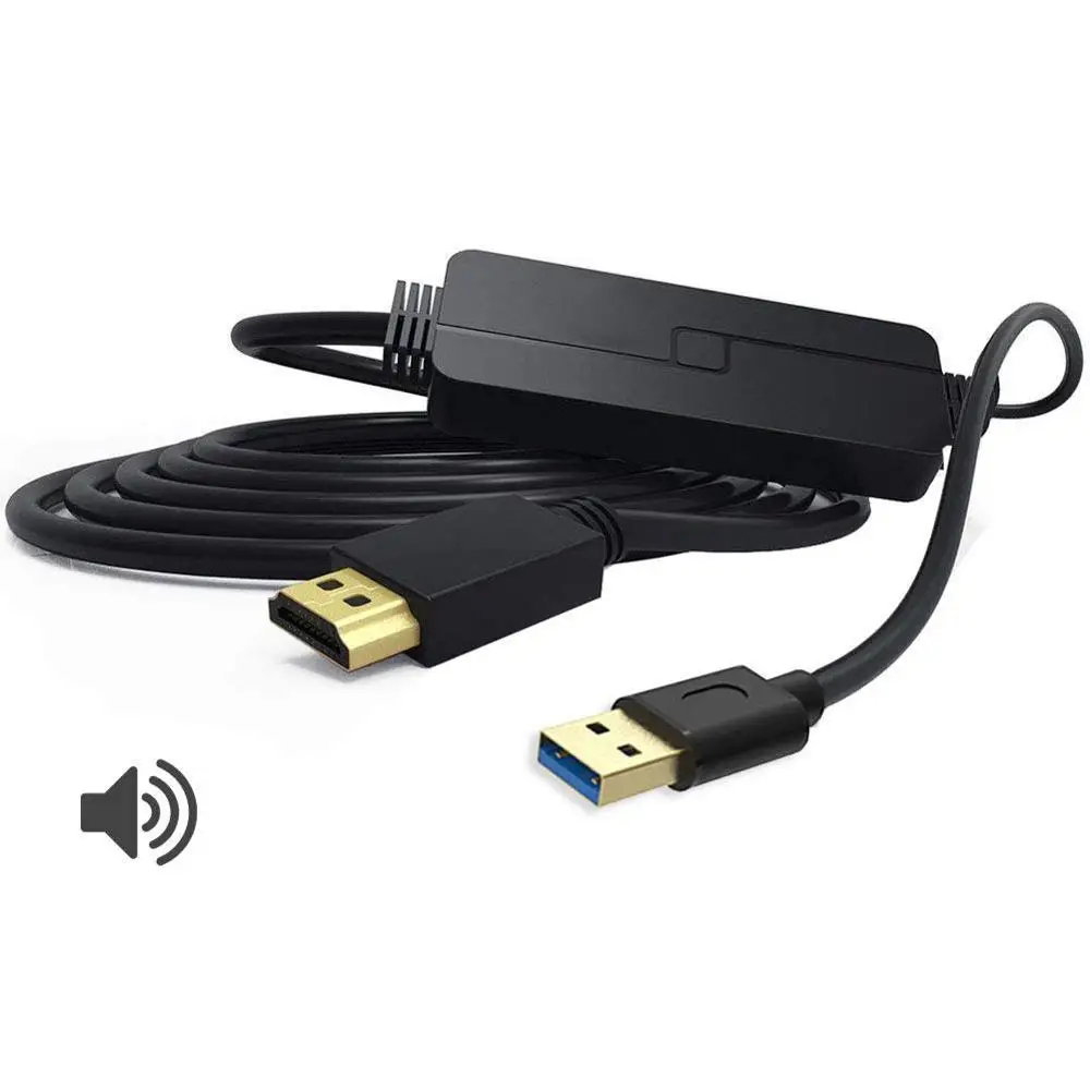 Wholesale USB to HDMI Cable Adapter Compatible with Windows 10 / 8.1 / 8/7 for PC, Laptop, Auftauchen, Surface Pro etc.