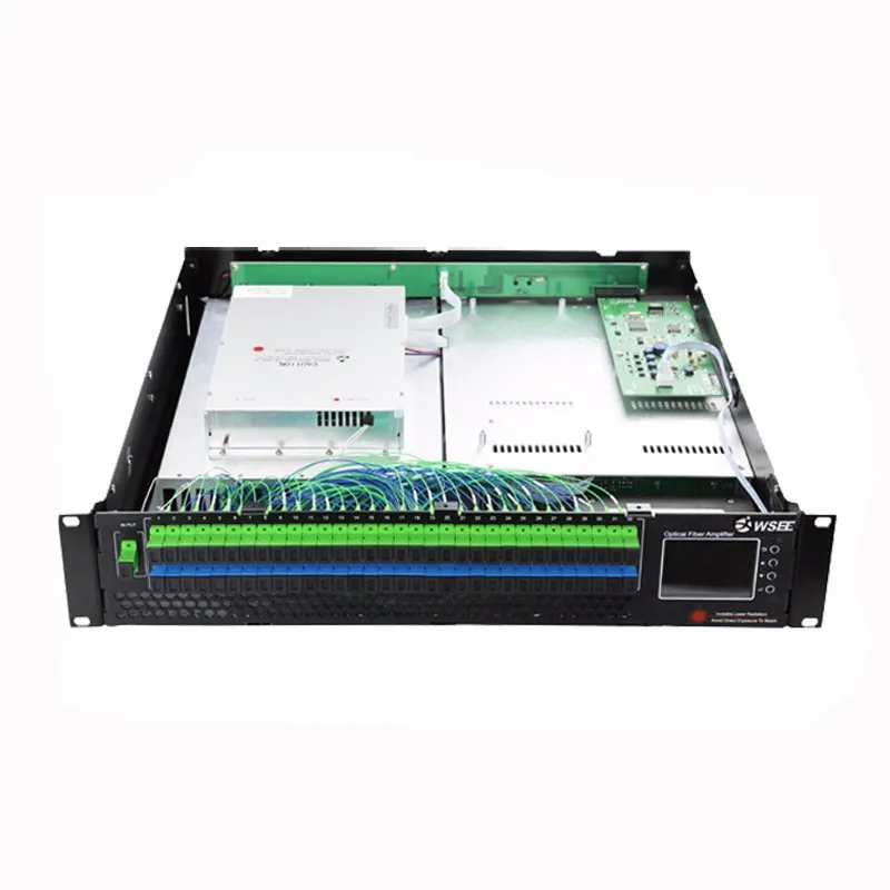 Red pon 1550 nm fibra óptica FTTH cable de señal TV amplificador