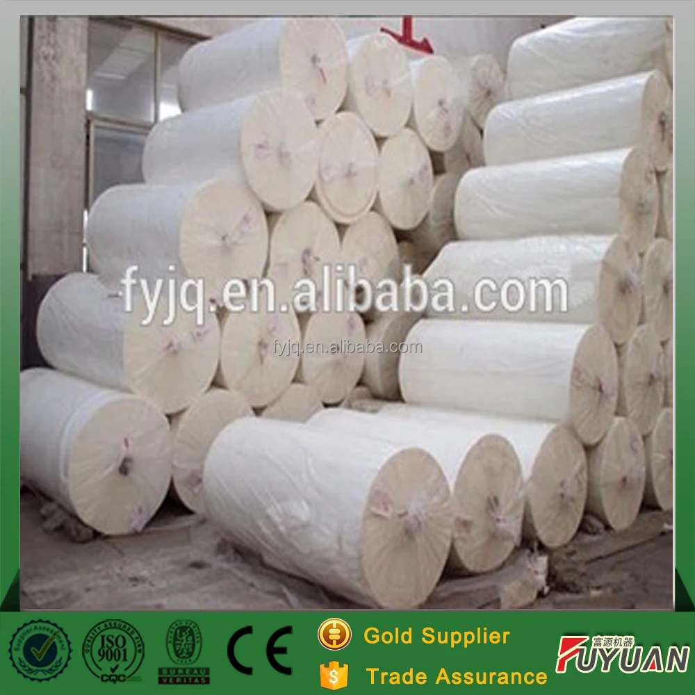 Small Waste Paper Recycling Machine Pape Mill Paper Jumbo Roll Making