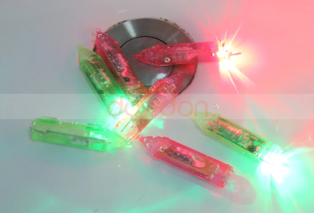 6cm 150Hours Running Time AG3 Operated Deep Underwater Led Fishing Light Lure