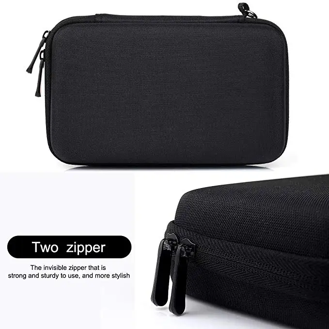 JSVER 96 Game Cards Case, Houder voor Nintendo 3DS 2DS DS 3DS XL Switch Game Cartridges PS Vita-games en SD/MicroSD-Geheugenkaarten Harde EVA Opbergdoos Zwart