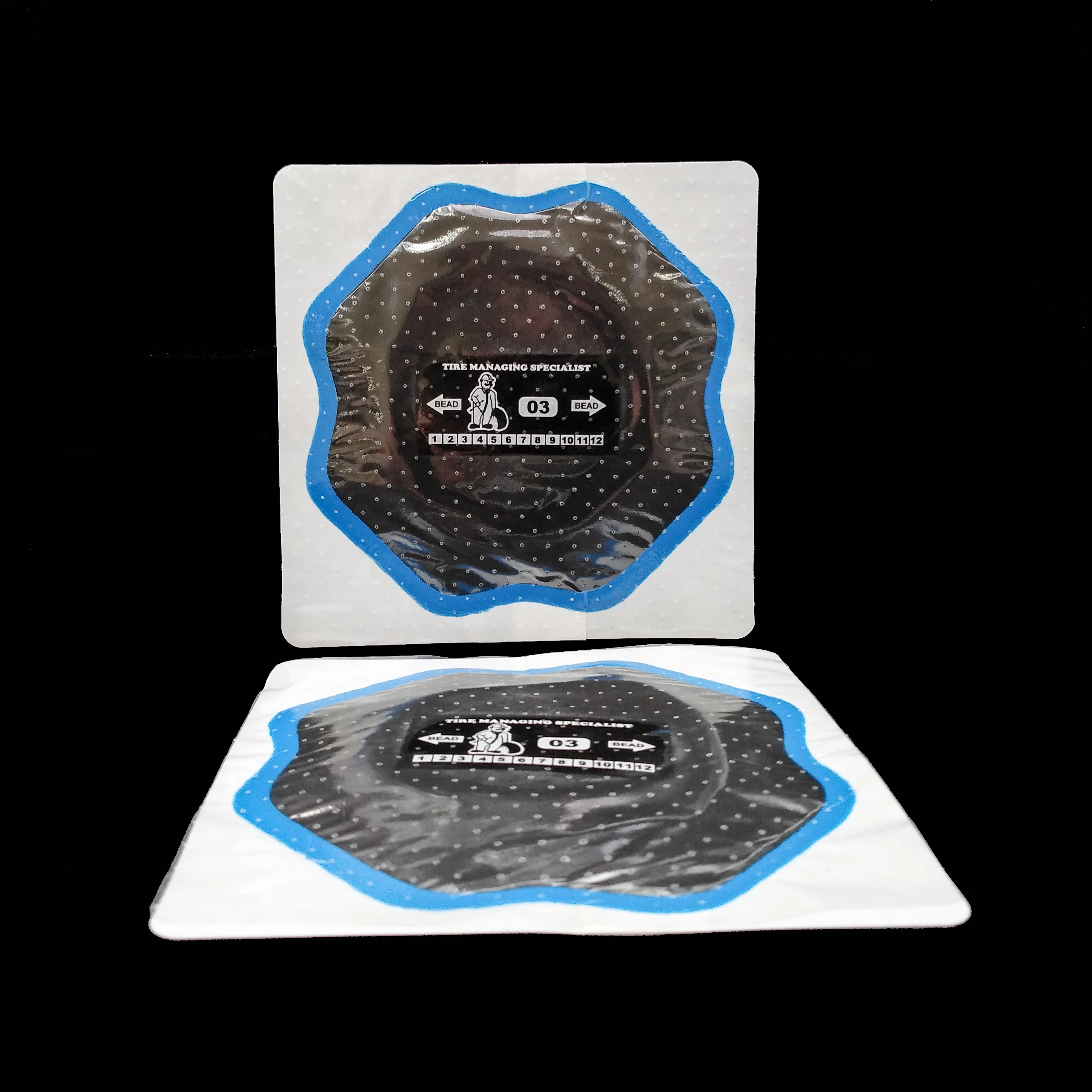 SUNSOUL 105 mm All Sizes Radial Tire Repair Patch for Tire Repair by Tyre Patch Machine