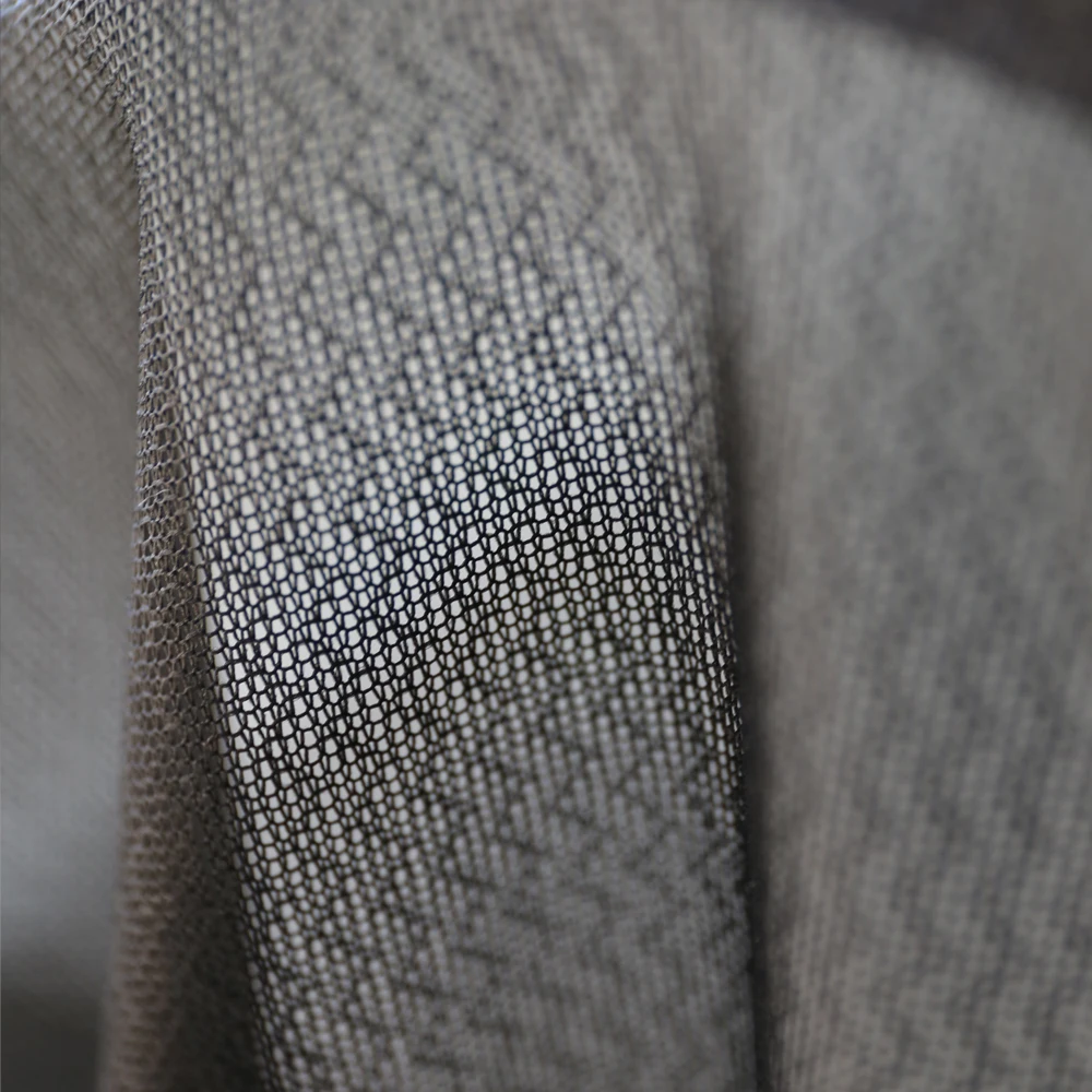 Elastic Woven Circular Knitted Fabric Fusing Interlining With PA/PES Double Dot W50D