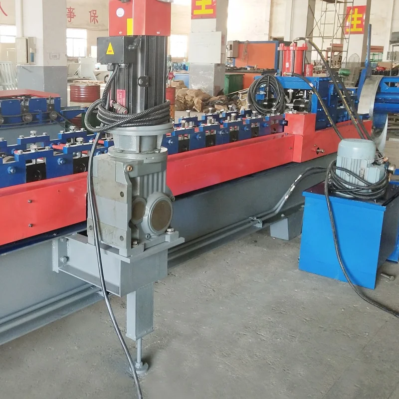 Automatic Omega profile metal stud grape stake vineyard trellis post Ceiling C Channel Roll Forming Machine