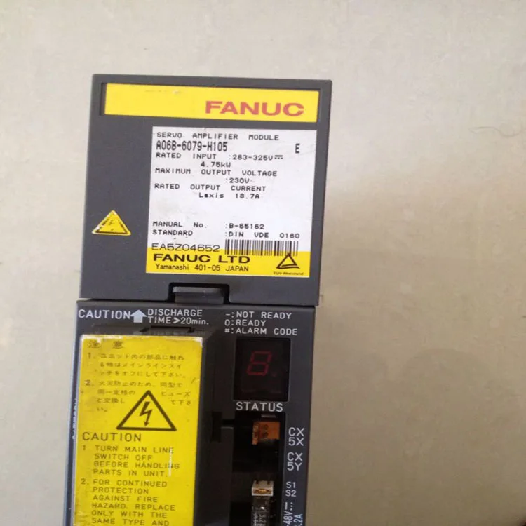 中古 FANUC Servo Amplifier A06B-6079-H104 FANUC A06B-6079-H104 | In Stock Ships Overnight