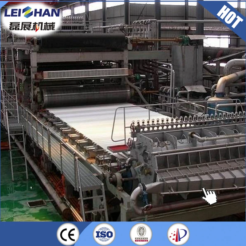 Small Paper Mill Machine Cardboard Paper Manufacturing Plant Corrugated Paper Making Machine Price