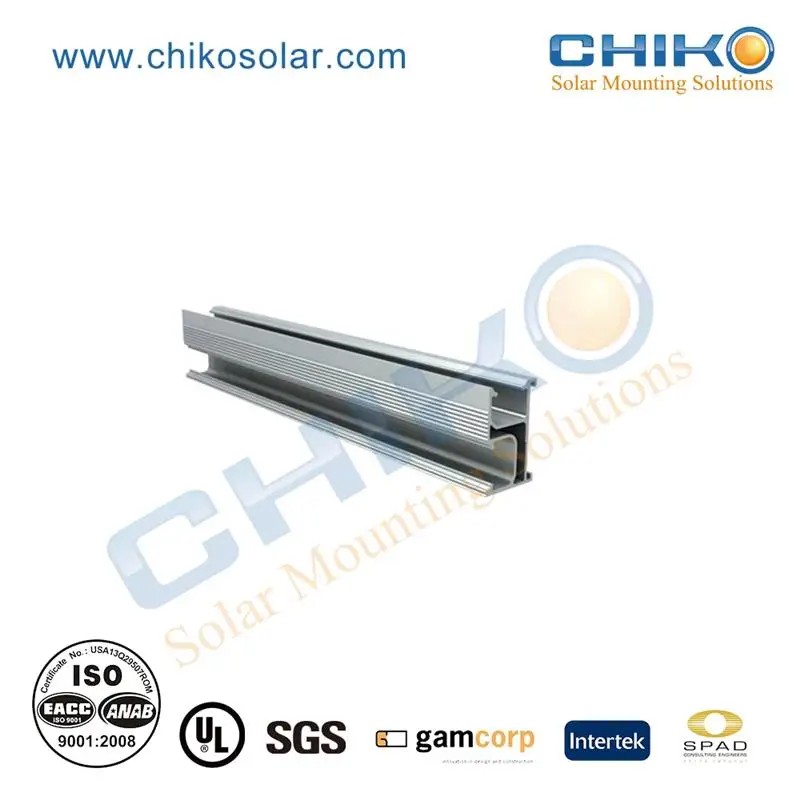 Factory Price Pv Mounting Rails for Pv System