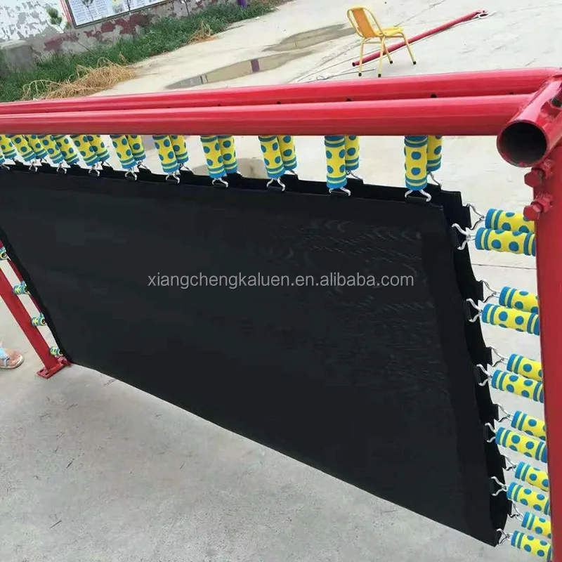 
 Ручной выдвижной один банджи прыжки батут с пружинами  