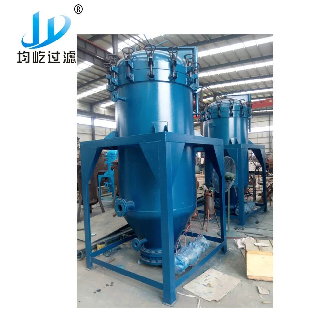 High Efficiency Pressure Vertical Leaf Filter for Oil and Chemical Industry