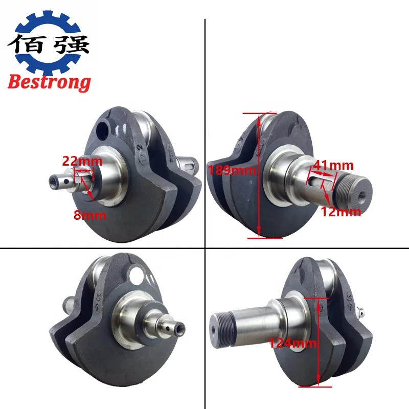 ZS1105 New Condition Diesel Engine Crankshaft for Agricultural Machinery Parts