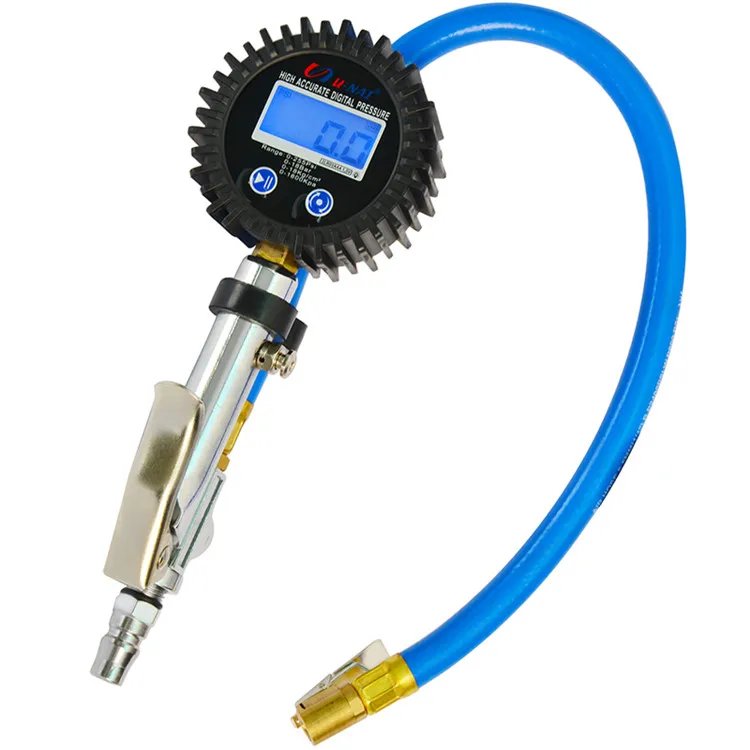 
Инструменты для ремонта шин автомобиля, инфлятор с манометром, жк цифровой манометр с резиновым шлангом 